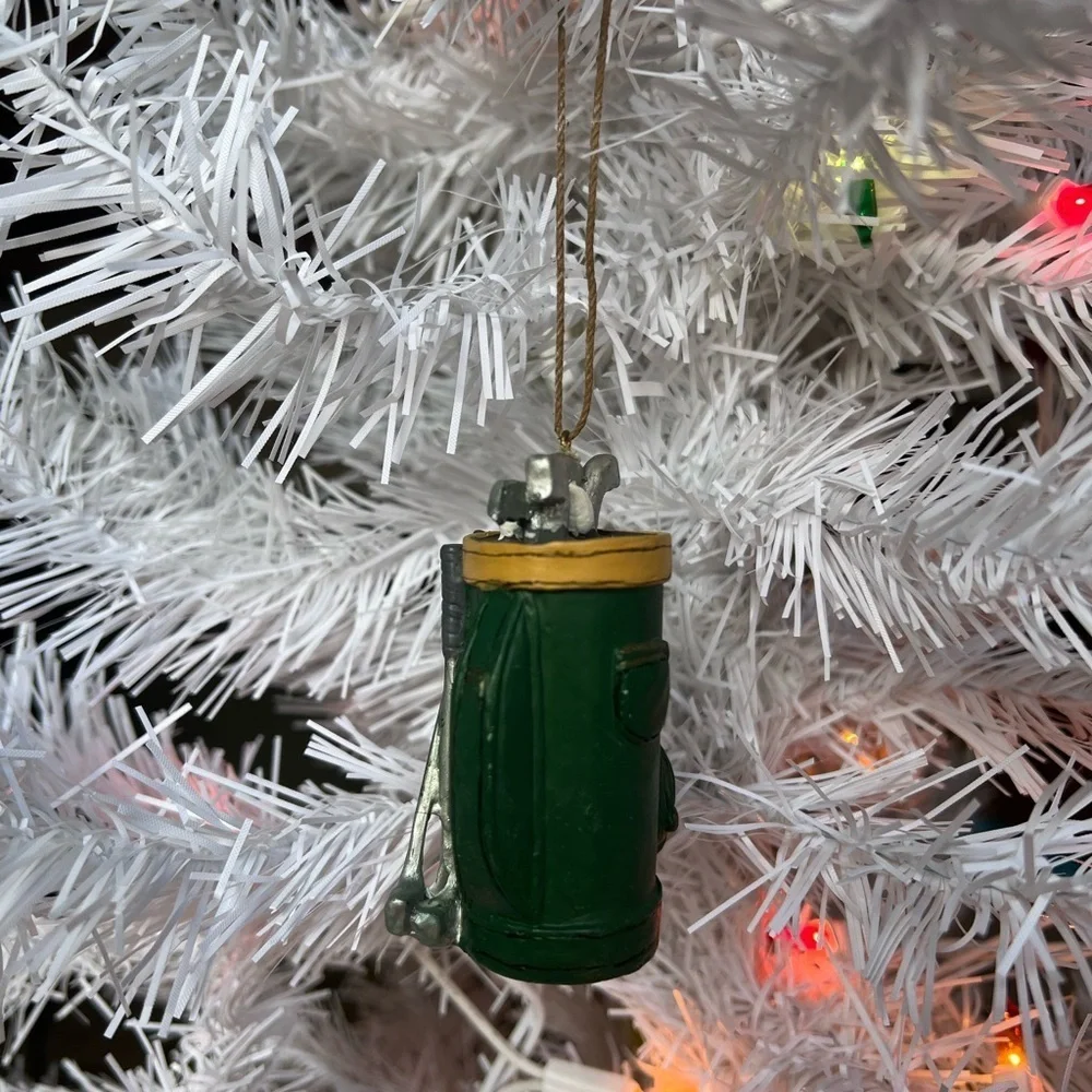 Vintage 1980’s Golf Club Christmas Ornament